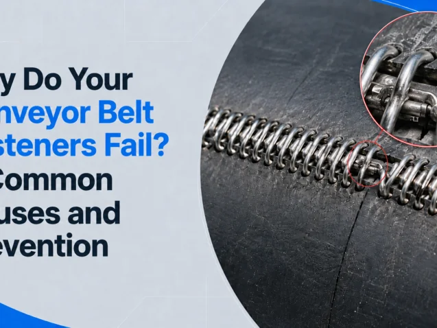 Why Do Your Conveyor Belt Fasteners Fail