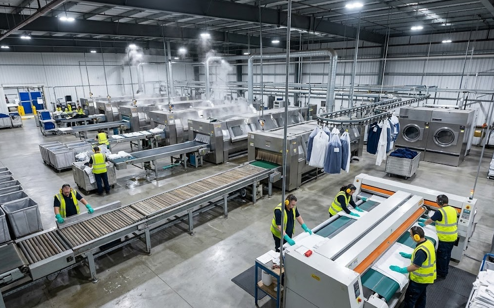 belt fasteners in laundry industries