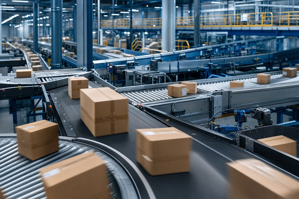 Logistics and sorting conveyor